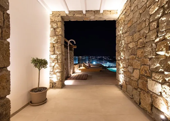 Due Mari Mykonos ゲストハウス Agios Ioannis Diakoftis