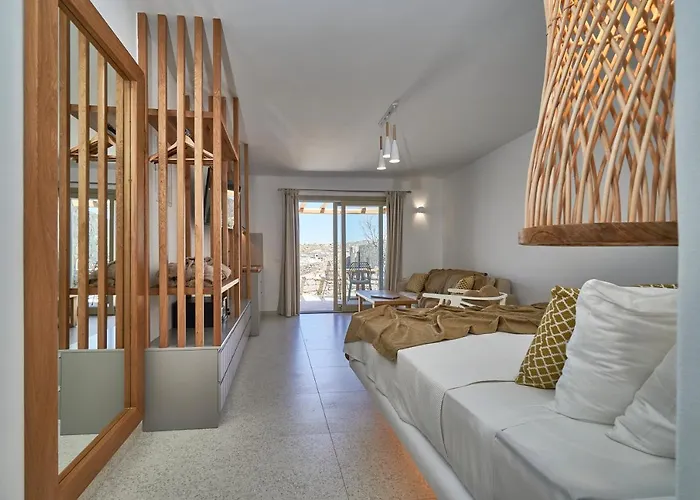 Due Mari Mykonos ゲストハウス Agios Ioannis Diakoftis