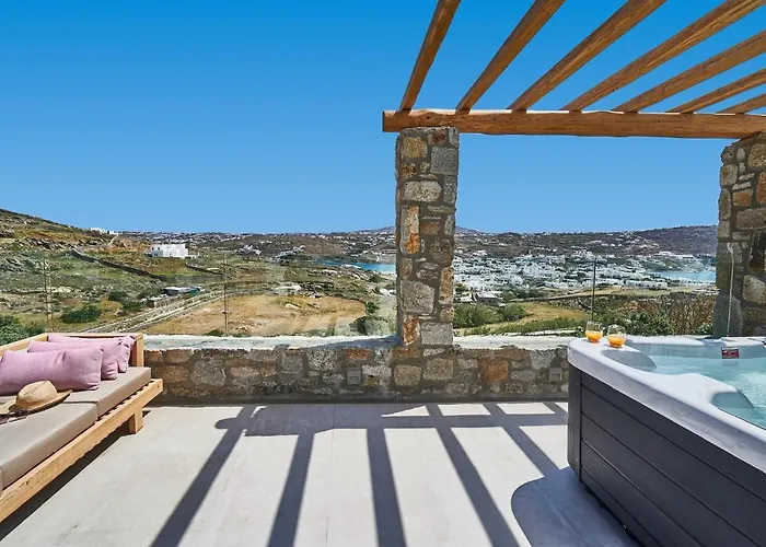 بيت ضيافة Due Mari Mykonos Agios Ioannis Diakoftis